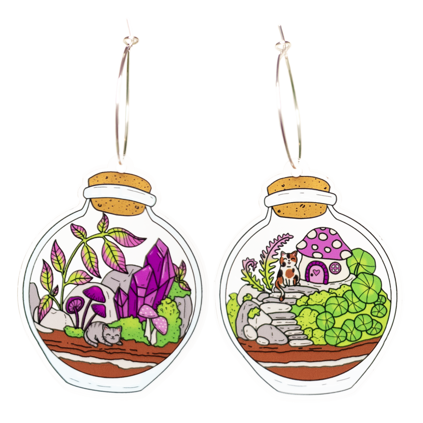 Feline Terraria Earrings