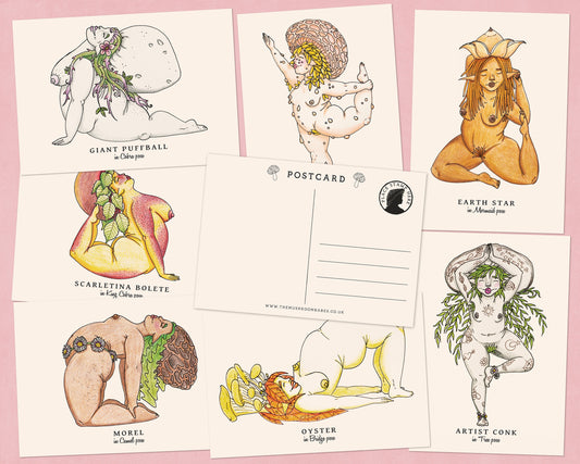 Yoga Babes Postcards